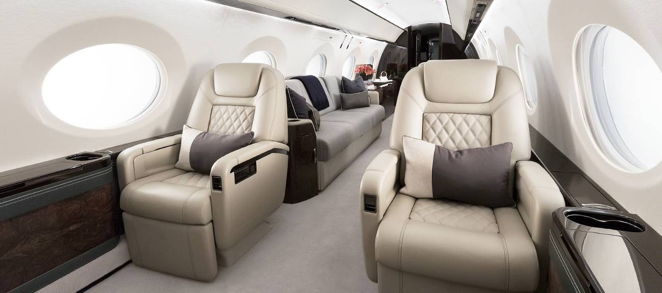 Gulfstream G500 view for Nashville charter