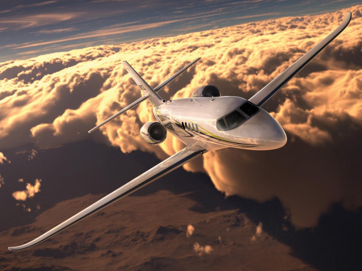 Cessna Citation Latitude cabin for Nashville charter