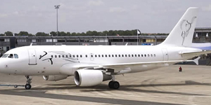 Airbus ACJ319 view for Nashville charter