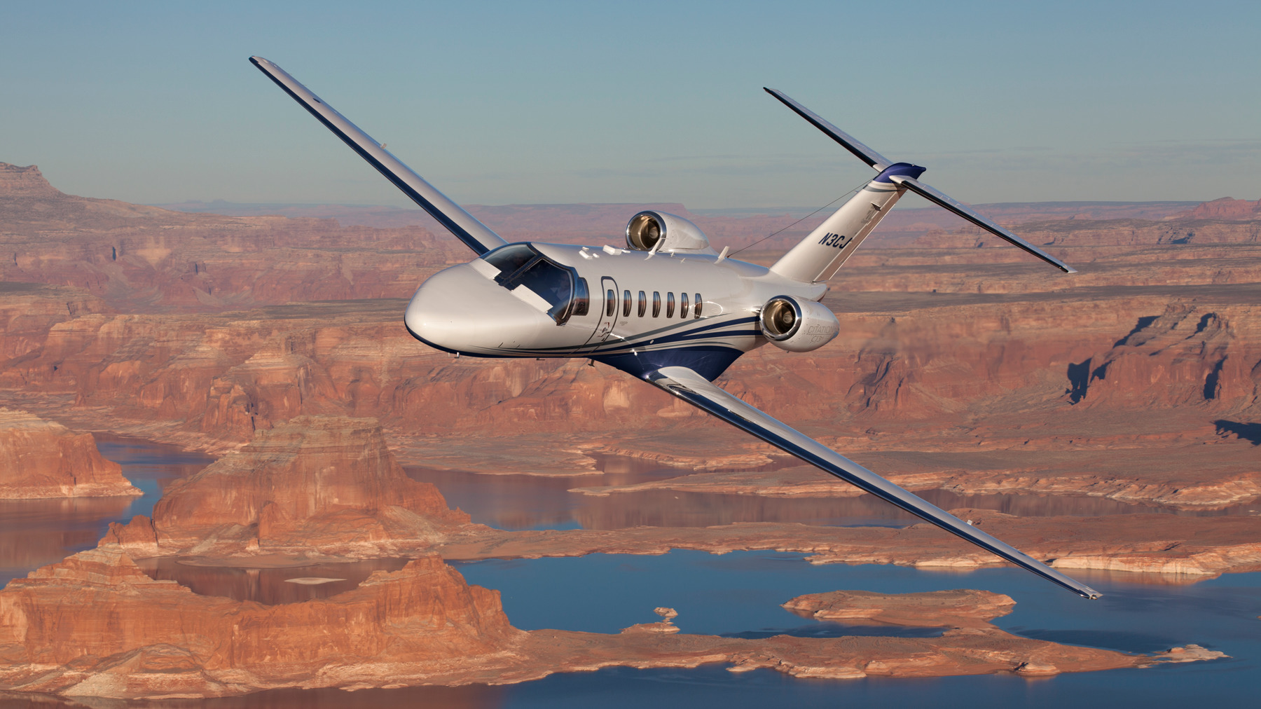 Cessna Citation CJ3 view for Nashville charter