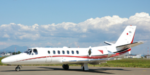 Cessna Citation V cabin for Nashville charter