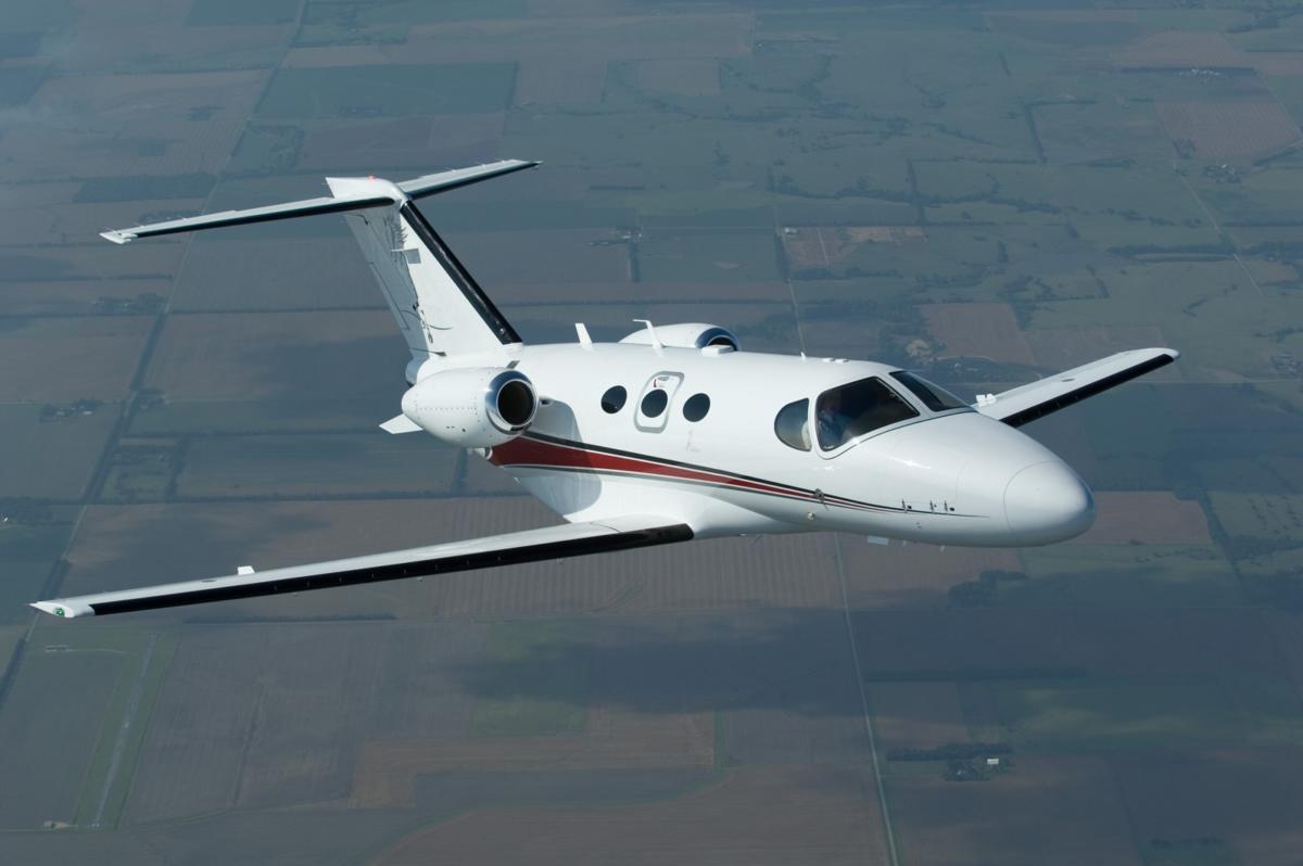 Cessna Citation Mustang view for Nashville charter