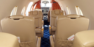 Beechjet 400 view for Nashville charter
