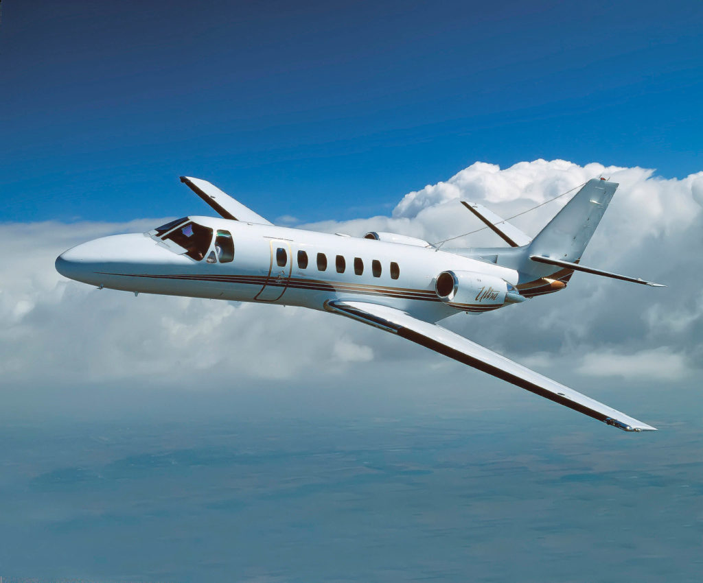 Cessna Citation Ultra light jet for Nashville charter
