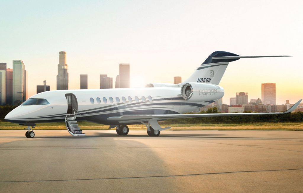 Cessna Citation Hemisphere heavy jet for Nashville charter
