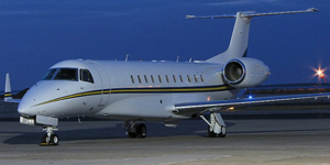 Embraer Legacy 600 view for Nashville charter