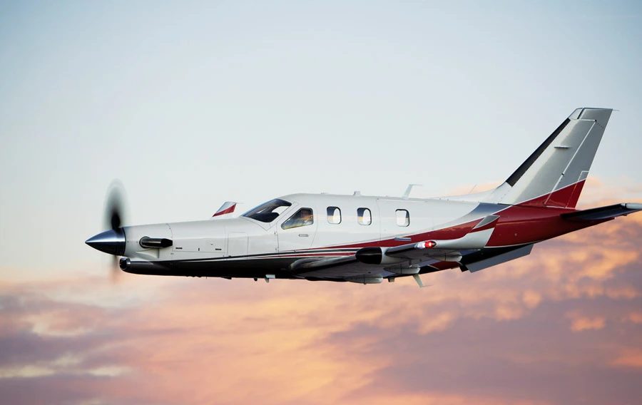 Daher TBM 900 turboprop for Nashville charter