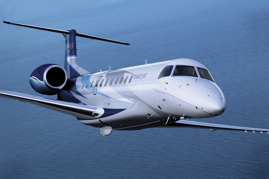Embraer Legacy 600 heavy jet for Nashville charter