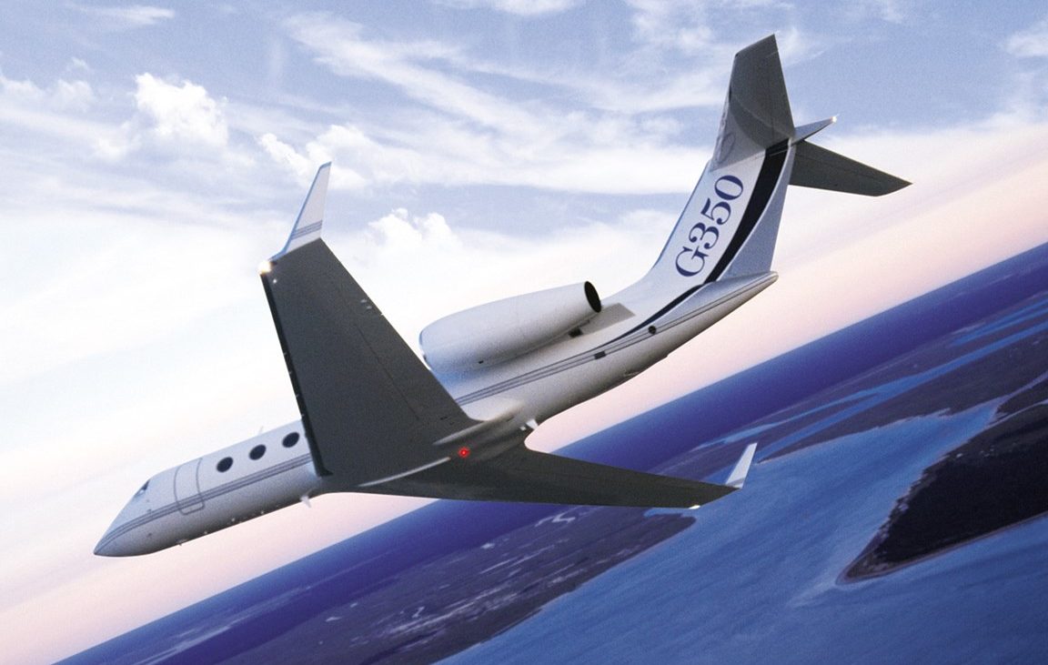 Gulfstream G350 heavy jet for Nashville charter