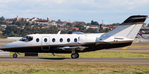 Beechjet 400 view for Nashville charter