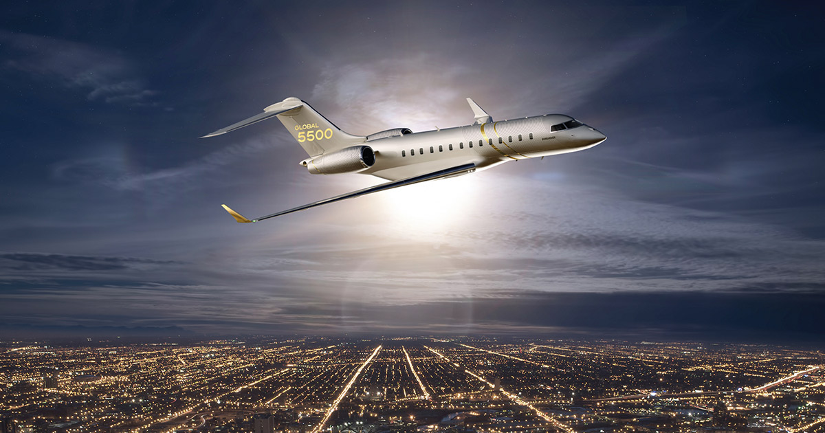 Nashville Bombardier Global 5500 Charter