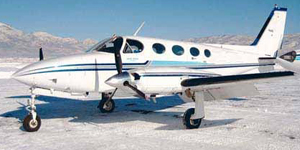 Cessna 340 piston for Nashville charter