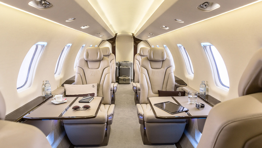 Pilatus PC-24 view for Nashville charter