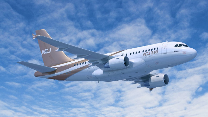 Nashville Airbus ACJ318 Charter