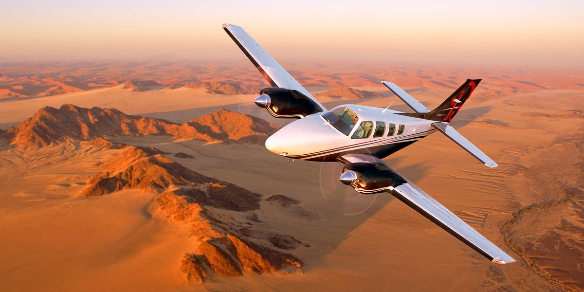 Beechcraft Baron G58 piston for Nashville charter