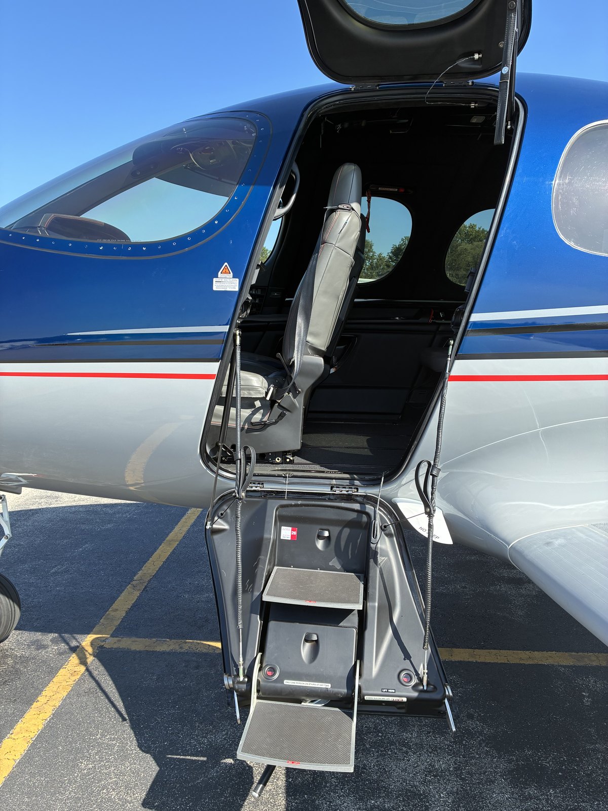 Cirrus Vision Jet SF50 view for Nashville charter