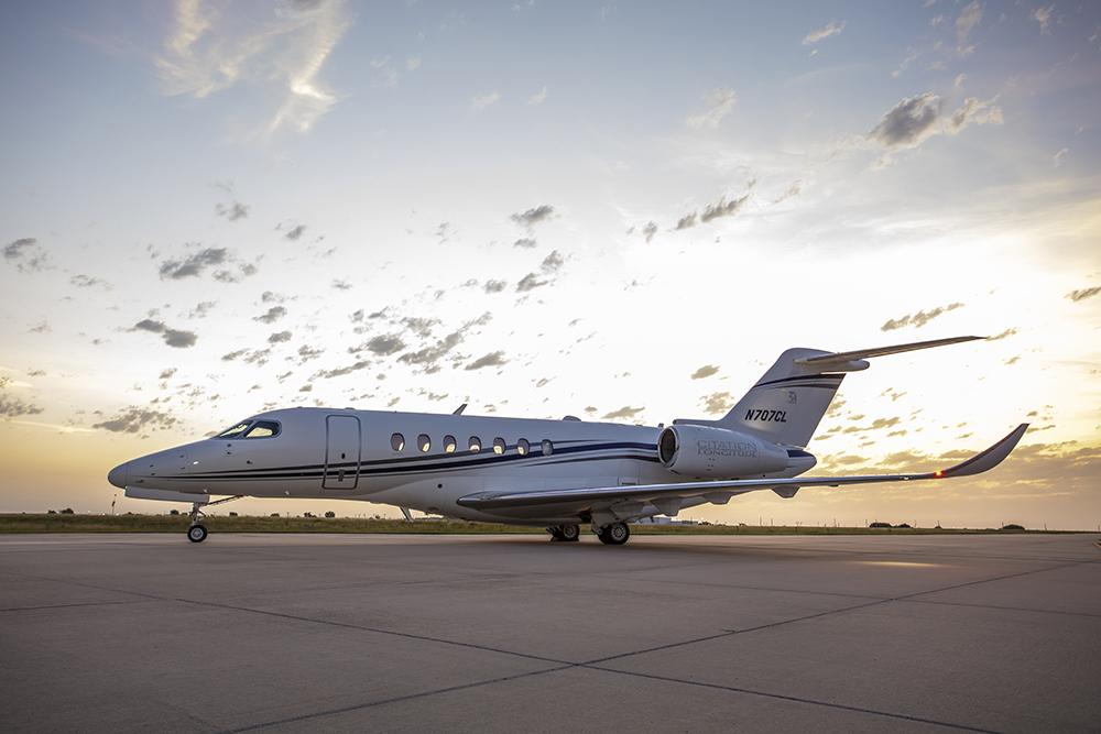 Cessna Citation Longitude cabin for Nashville charter