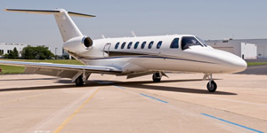 Cessna Citation CJ3 view for Nashville charter
