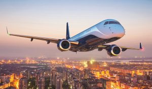 Embraer Lineage 1000 cabin for Nashville charter
