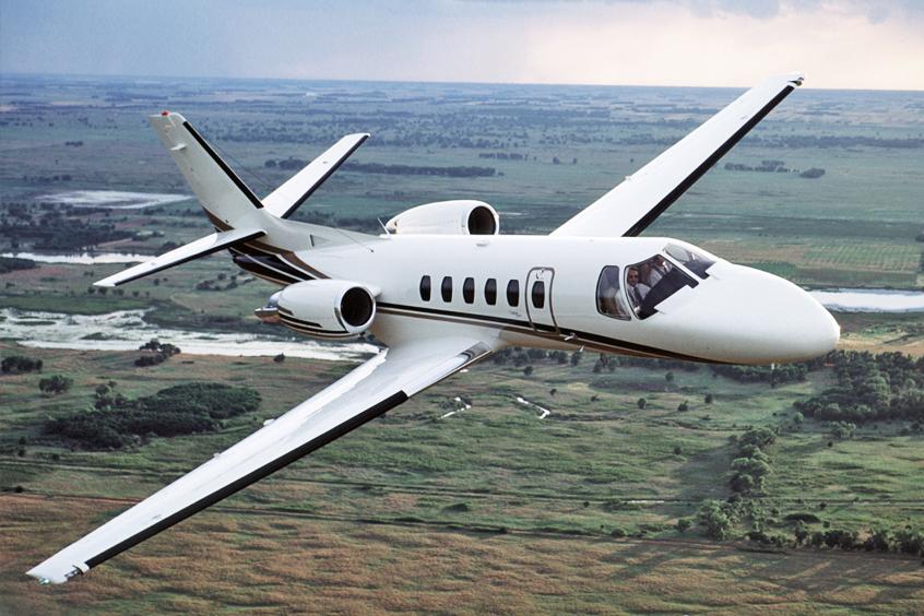 Cessna Citation II light jet for Nashville charter