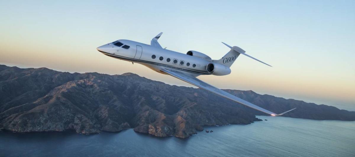 Gulfstream G600 view for Nashville charter