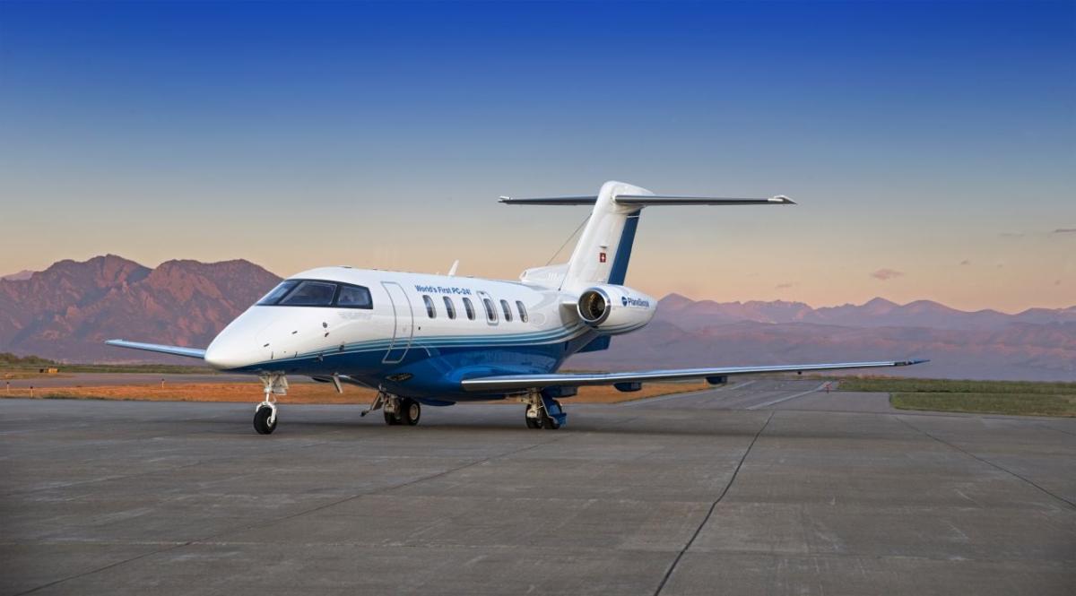 Pilatus PC-24 cabin for Nashville charter