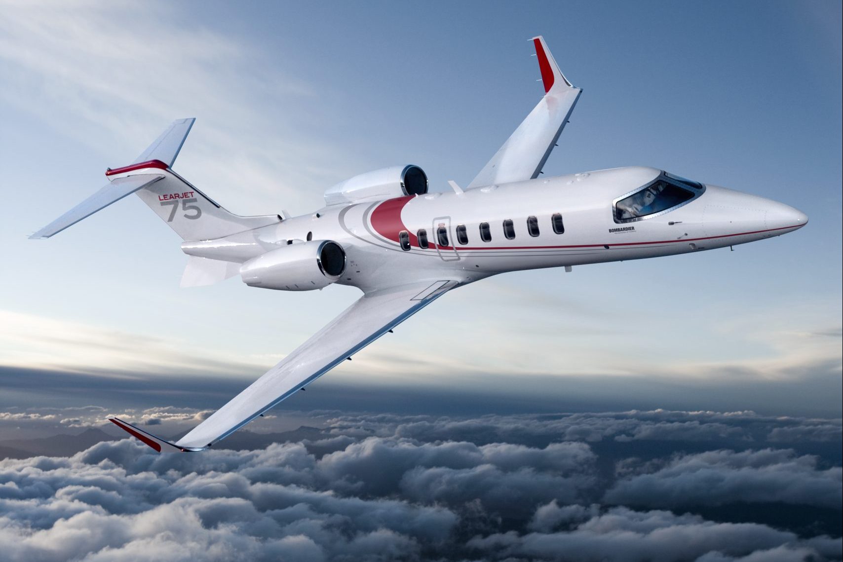 Learjet 75 super light jet for Nashville charter