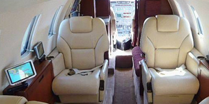Cessna Citation III view for Nashville charter
