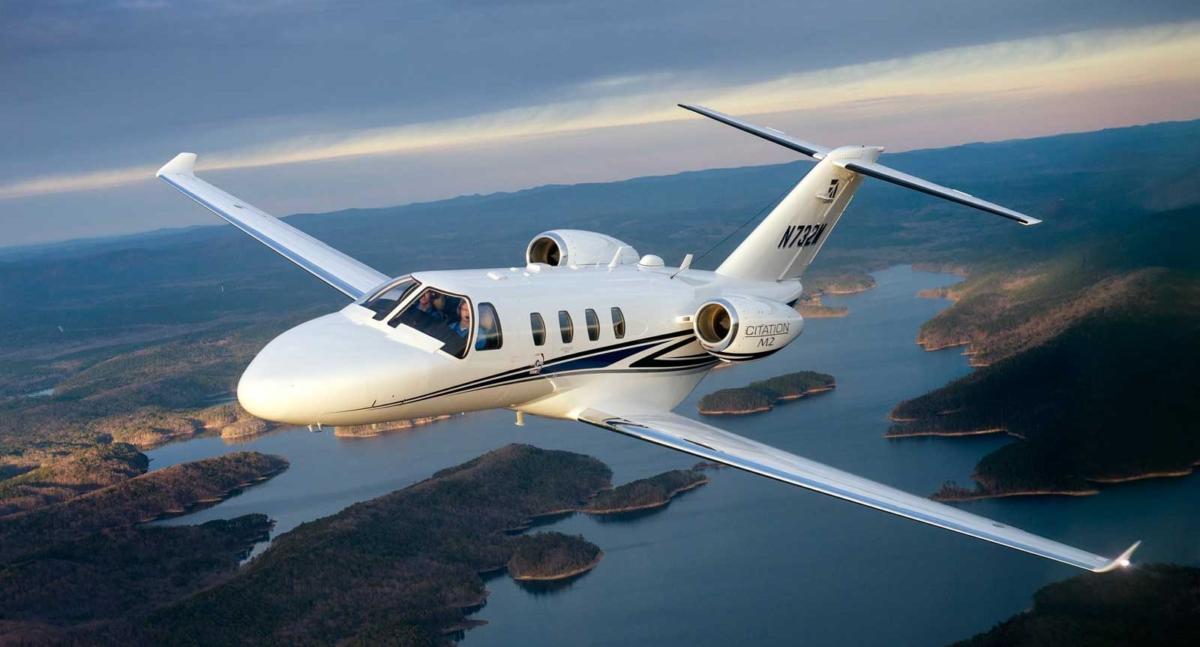 Cessna Citation M2 cabin for Nashville charter